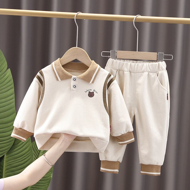 Toddler Baby Kids Clothes Boy Outfit Set Korean Style Sportswear