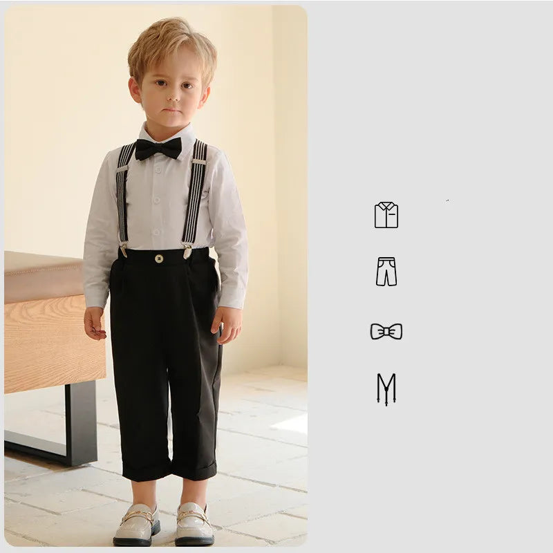 Children Boy for Weddings Classic Boys Ceremony Outfit Sets Kids